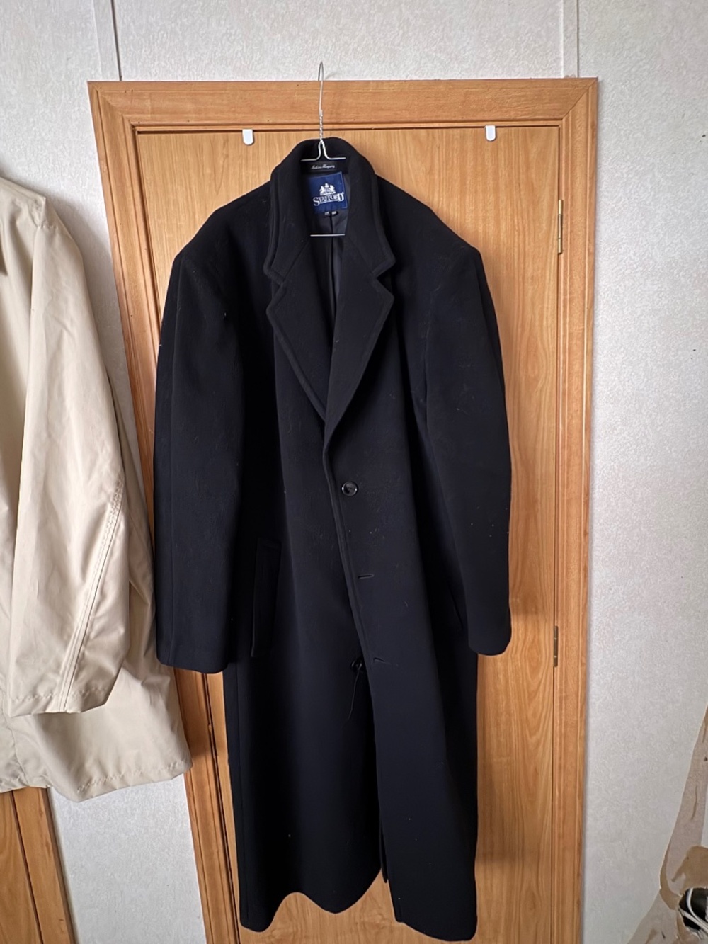 3 men's formal coats